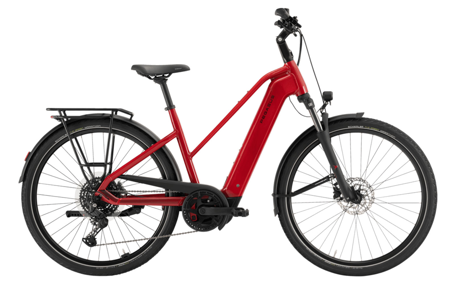 Pegasus Solero EVO 10 800Wh Trapez pure red metallic 2026