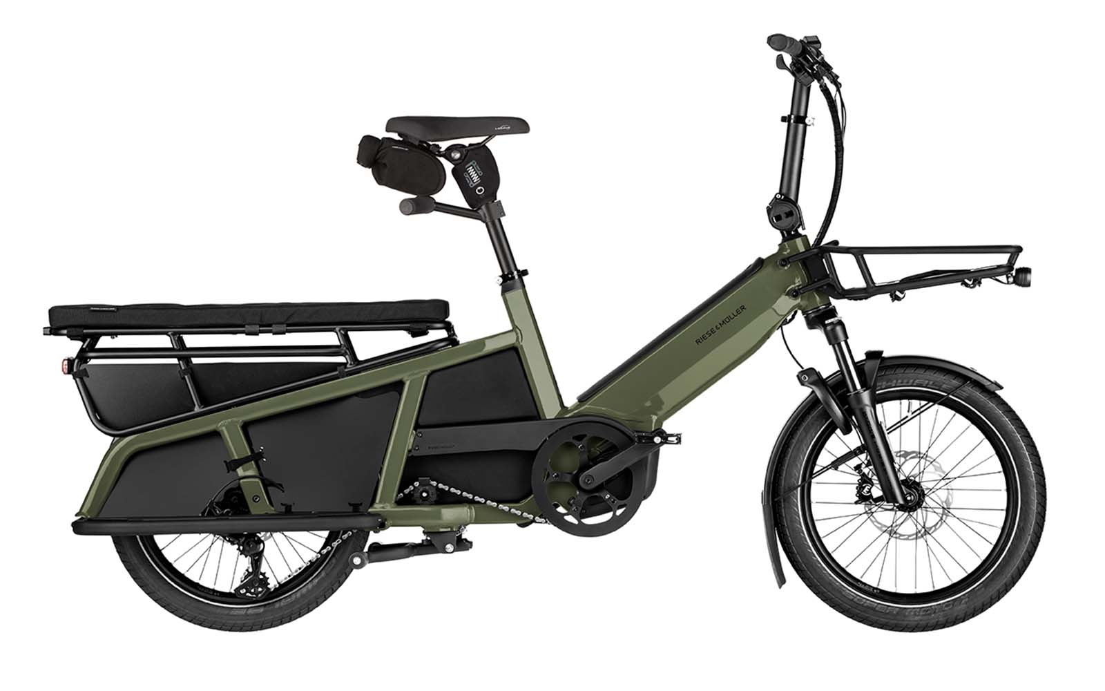 Riese&Müller Multitinker2 touring PassengerKit RX 625Wh Olive/Black Matt 2026