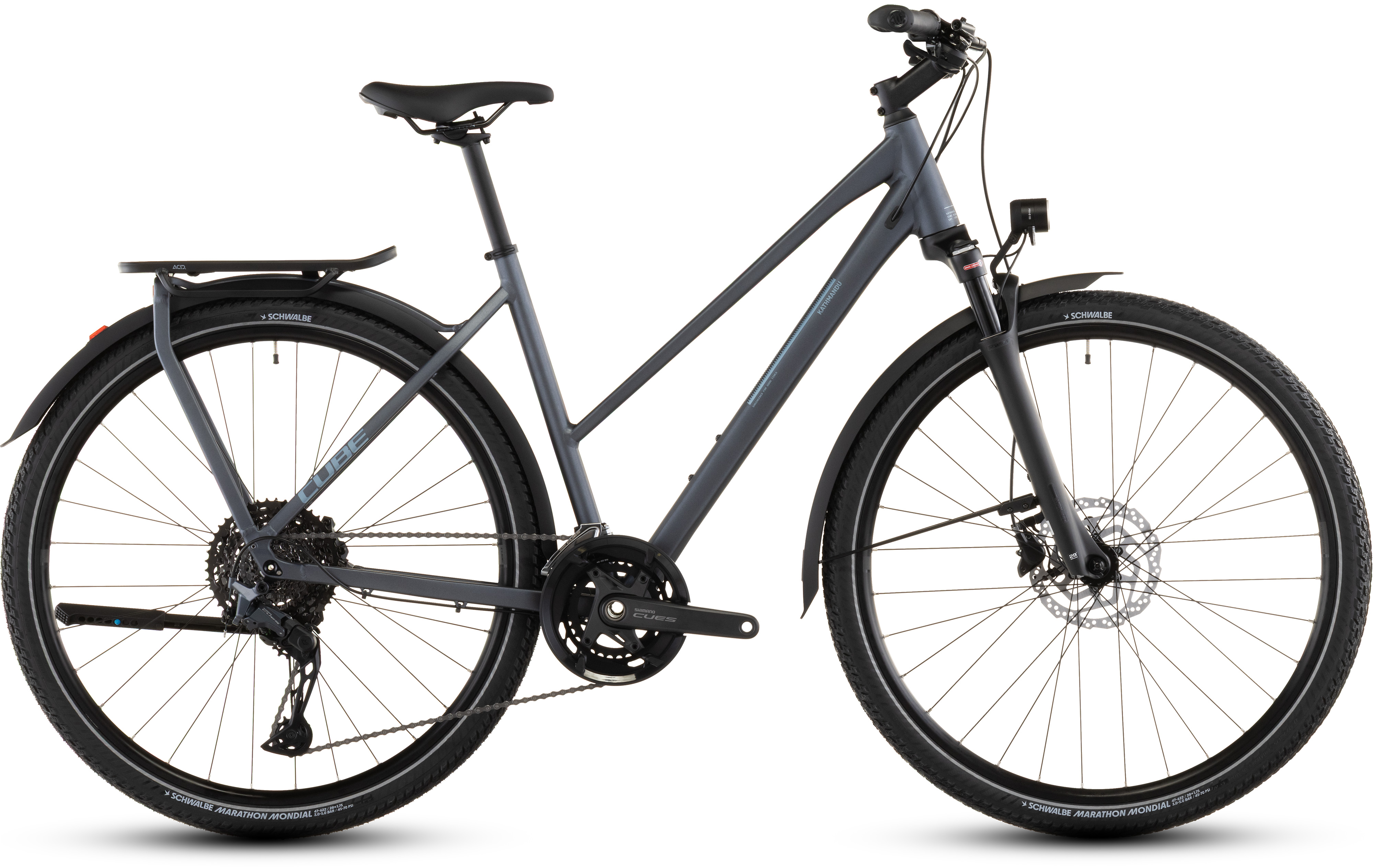 Cube Kathmandu EXC Trapeze metallicgrey´n´chrome 2026
