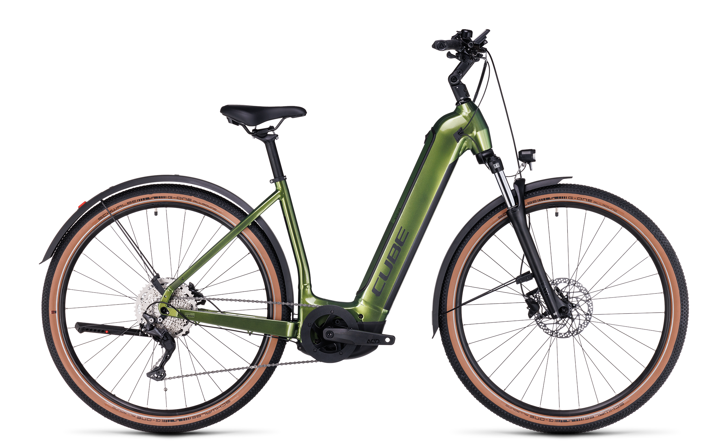 Cube Nuride Hybrid Pro 750 Allroad shinymoss´n´black Easy Entry Cube Nuride Hybrid Pro 750 Allroad shinymoss´n´black Easy Entry