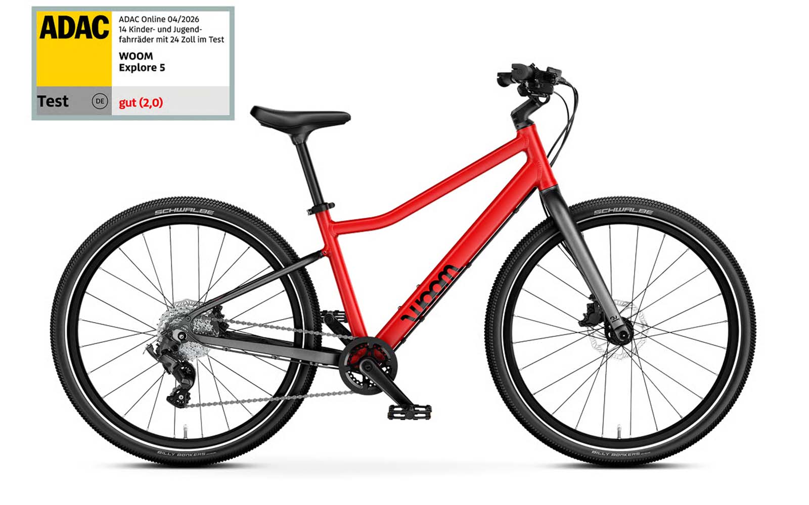 Woom Explore 5 woom red 2026