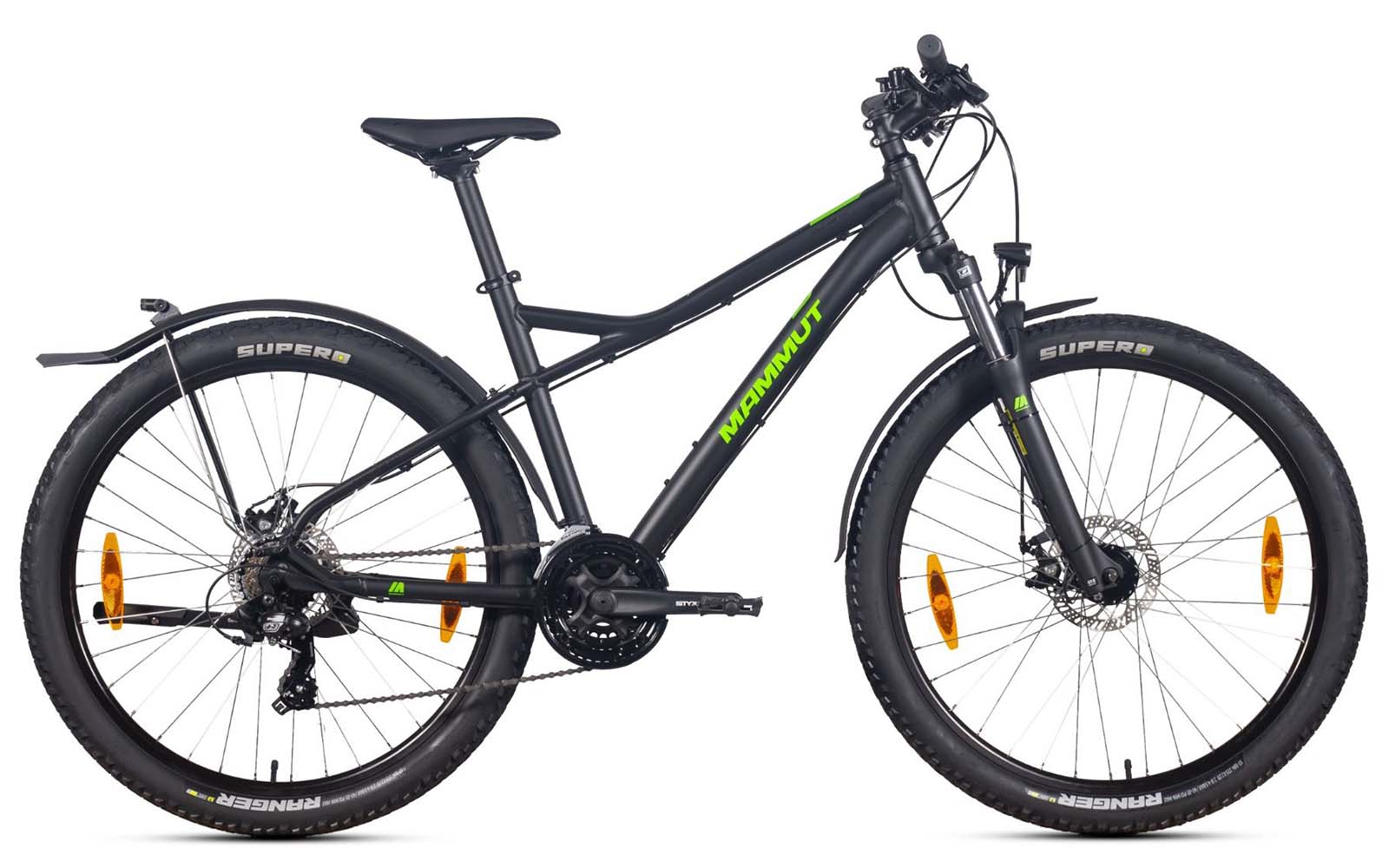 Mammut Manni Sport 27,5 Disc Matte Black Mammut Manni Sport 27,5 Disc Matte Black