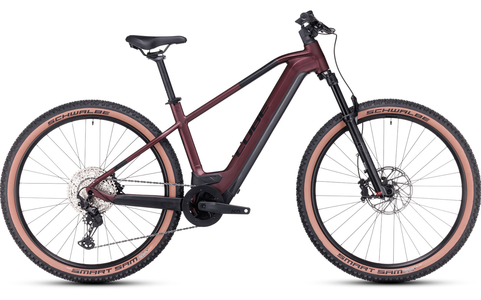 CUBE Reaction Hybrid SLX 750 rubyred´n´black CUBE Reaction Hybrid SLX 750 rubyred´n´black