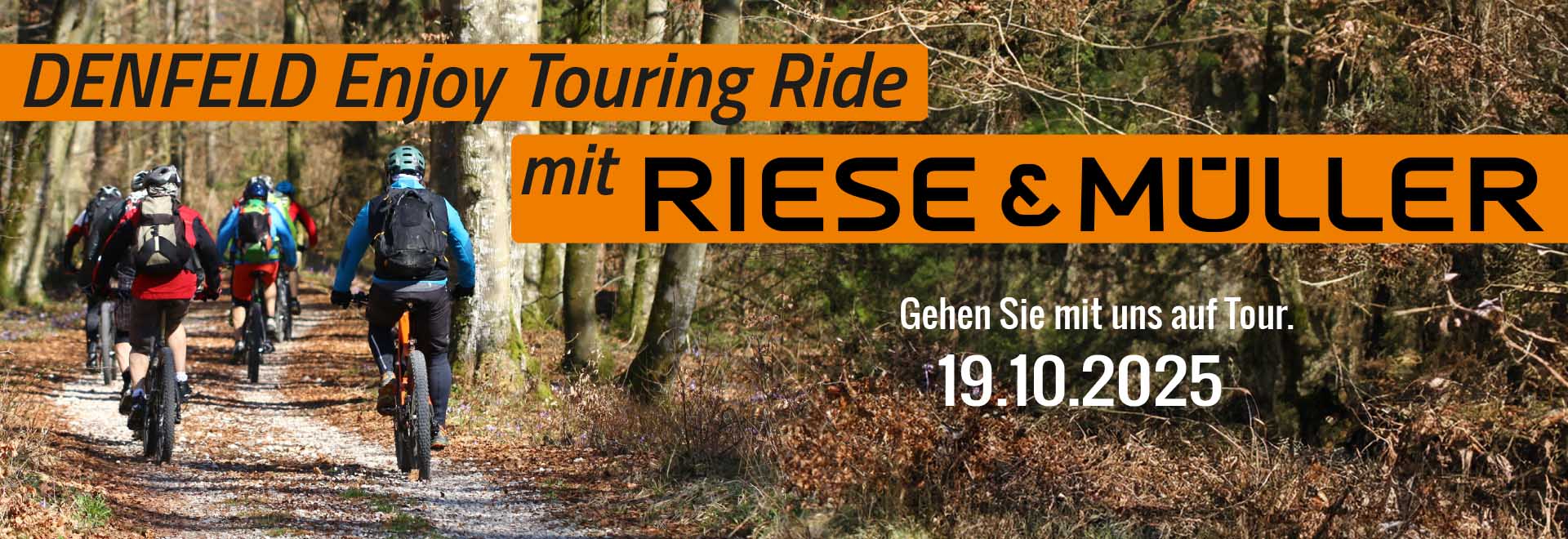 Enjoy Touring Ride mit Riese&Müller