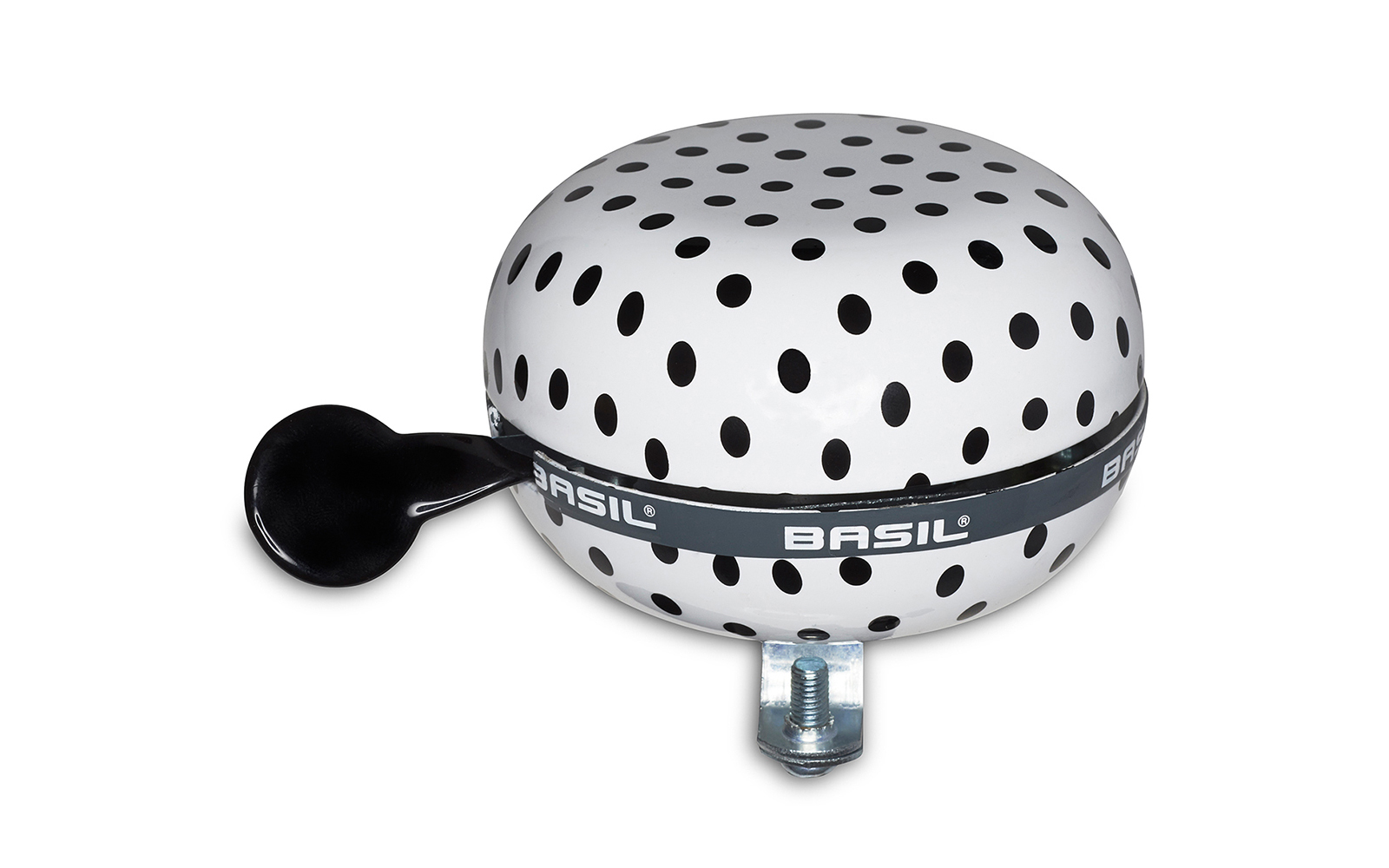 Basil Big Bell Polkadot white black Basil Big Bell Polkadot white black