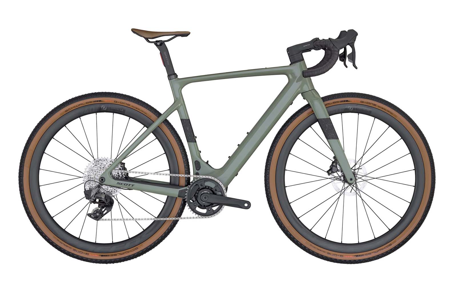Scott Solace Gravel eRIDE 20 Bike 360Wh undergrowth green 2025 Scott Solace Gravel eRIDE 20 Bike 360Wh undergrowth green 2025