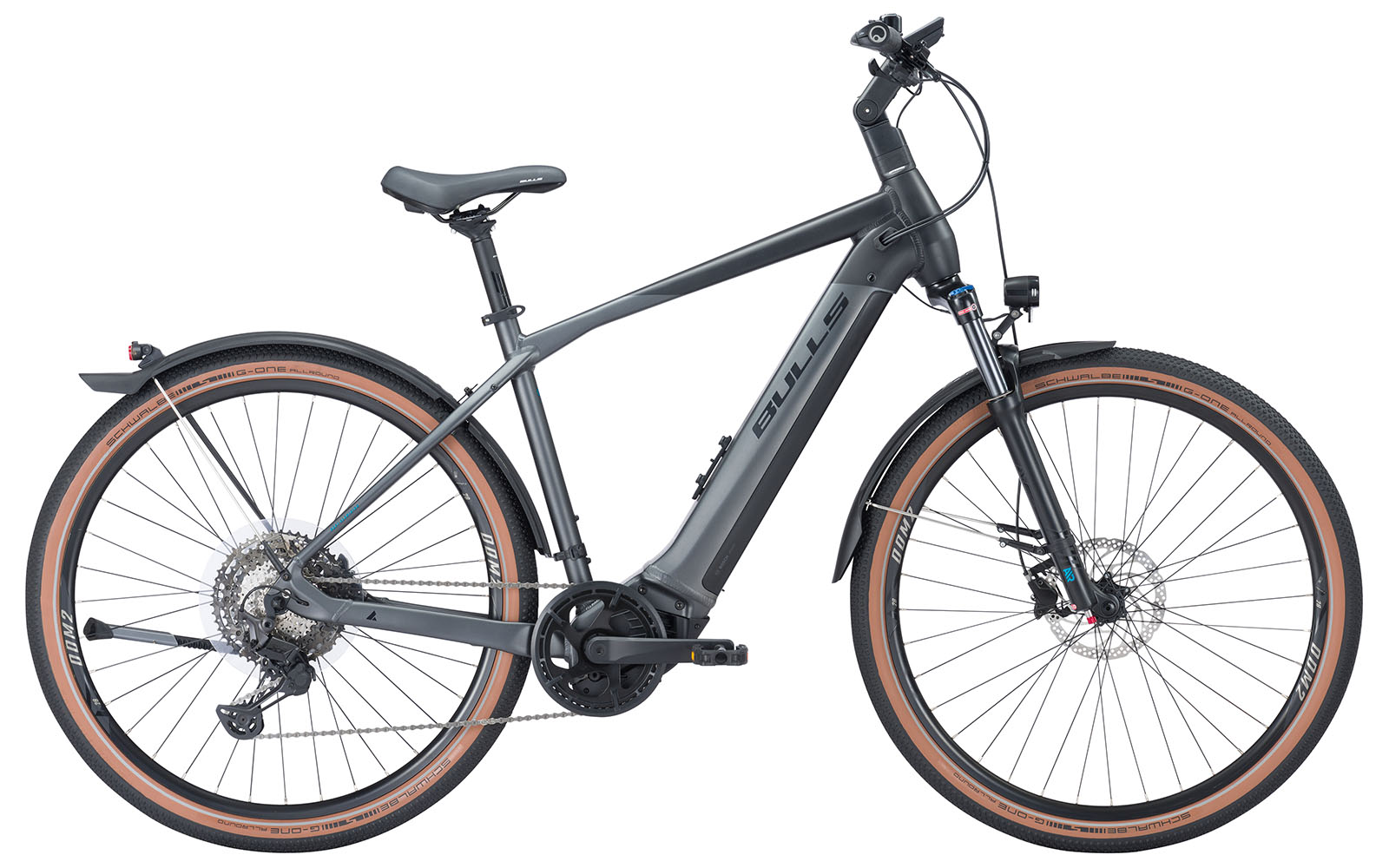 BULLS Cross Rider EVO 2 750Wh black matt / grey matt BULLS Cross Rider EVO 2 750Wh black matt / grey matt