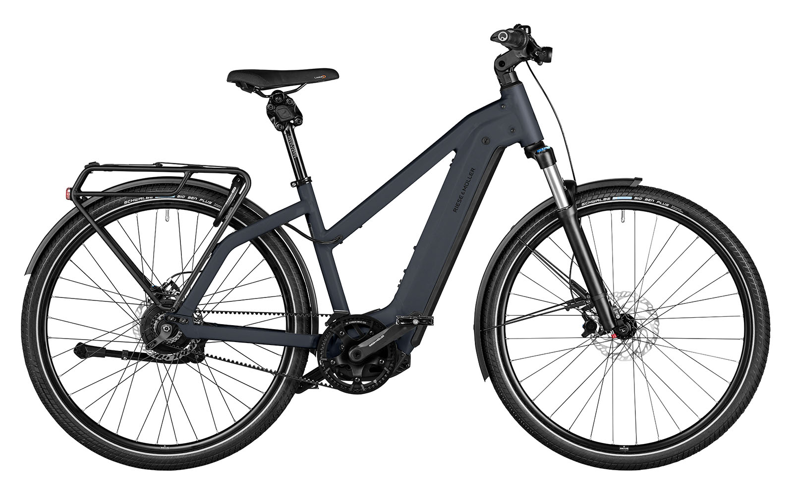 Riese&Müller Charger4 Mixte vario 750Wh storm blue matt Riese&Müller Charger4 Mixte vario 750Wh storm blue matt