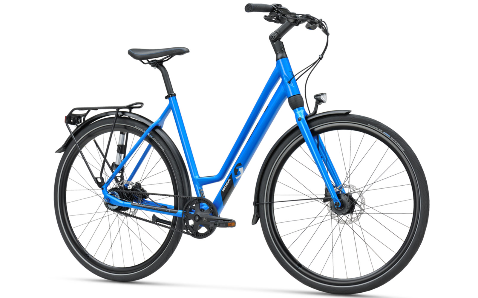 Koga F3 4.0 Blue High Gloss Trapez-Tief 2021 Koga F3 4.0 Blue High Gloss Trapez-Tief 2021