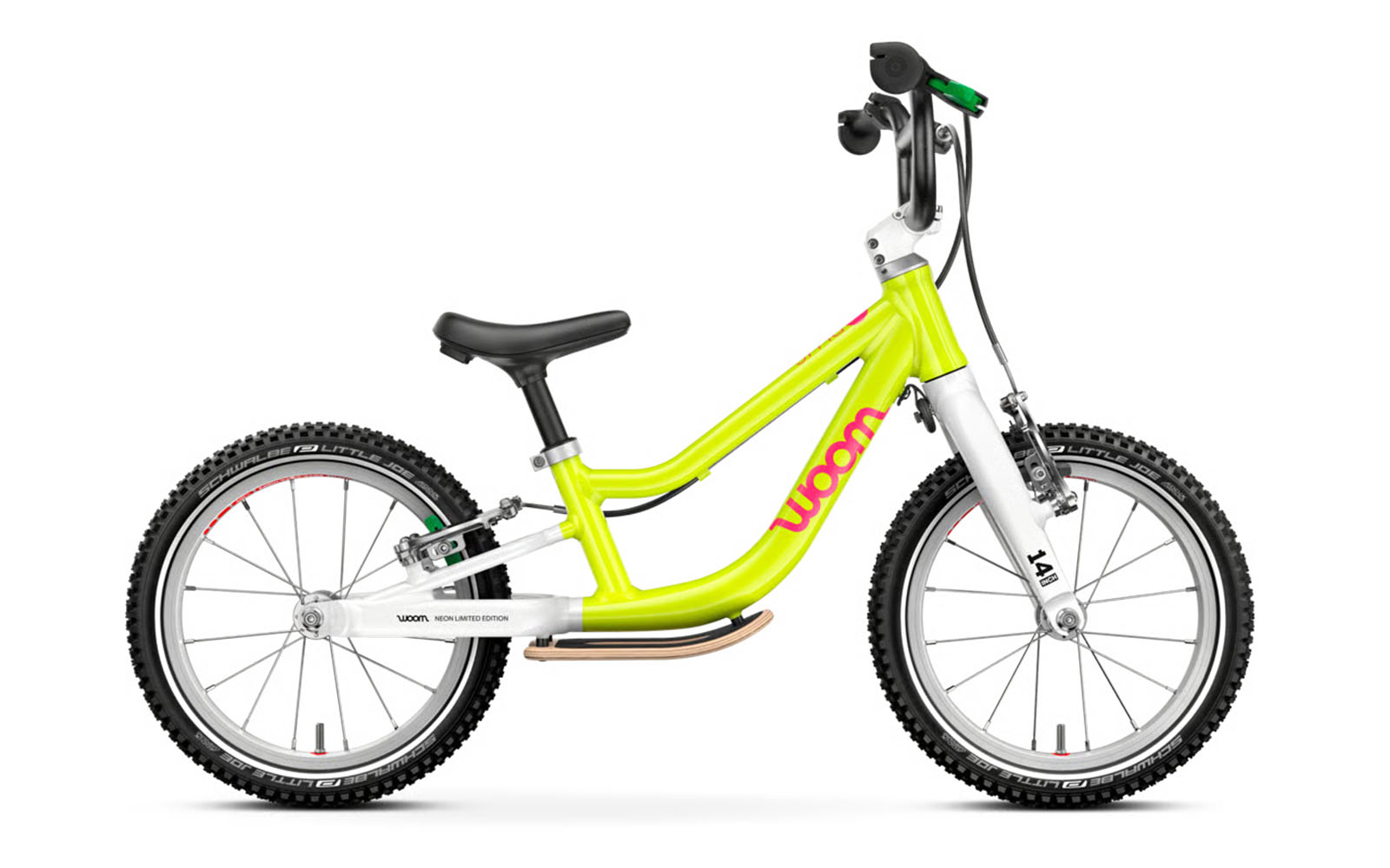 Woom GO 1 Plus Neon Lime 2026