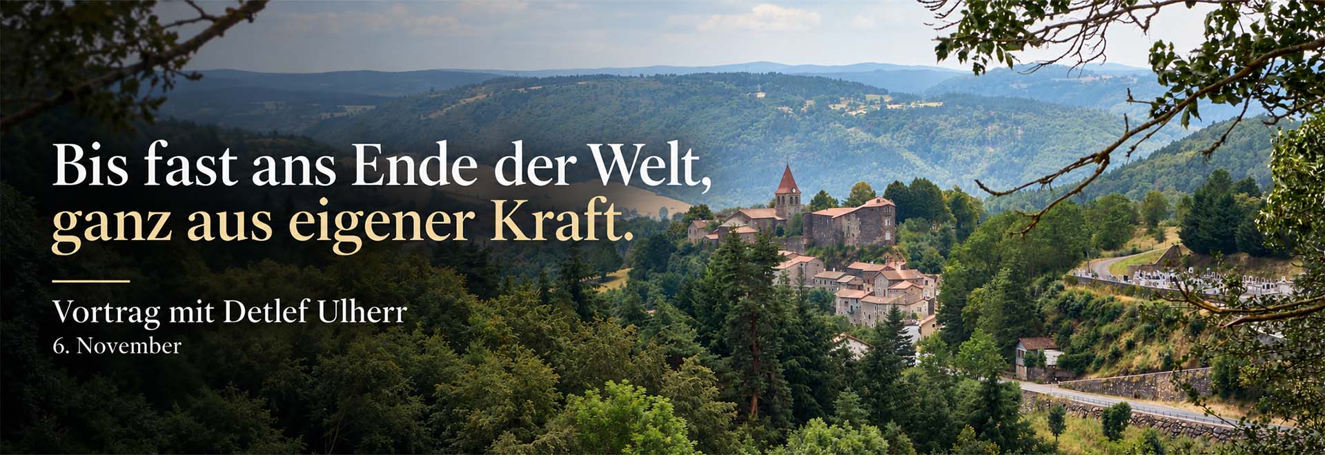 Bis fast ans Ende der Welt, ganz aus eigener Kraft - 06.11 Vortragsabend