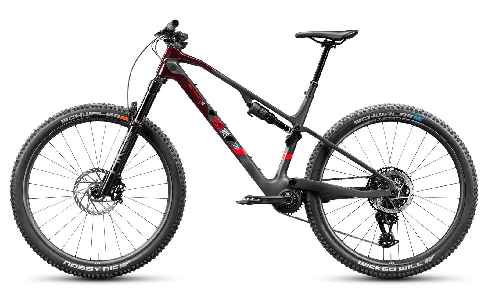 Rotwild R.X290 Pro Red Transparent 2026