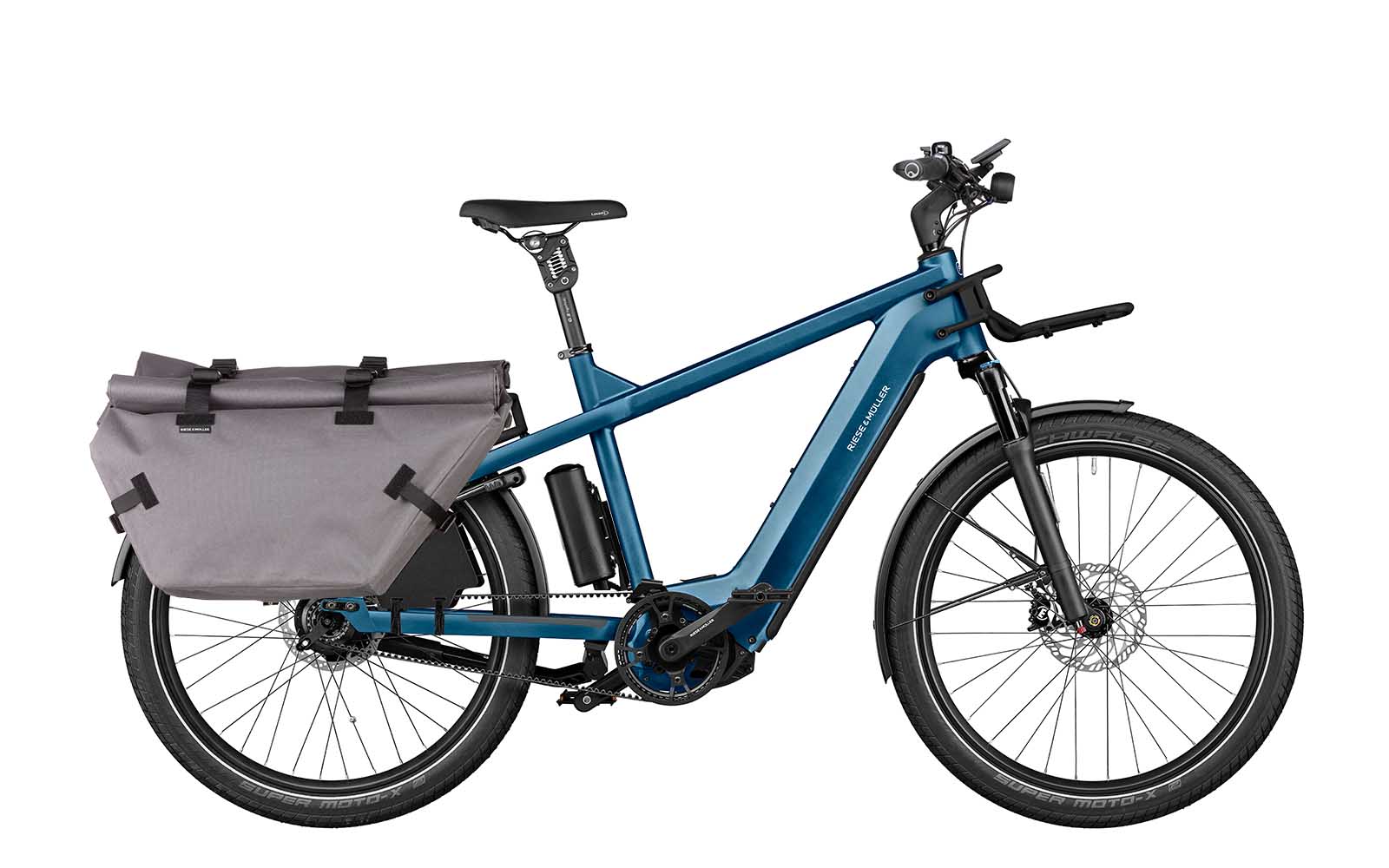 Riese&Müller Multicharger2 GT Vario 1000Wh RX Cargo-FrontGT Cargo-Taschen petrol/black matt 2025 Riese&Müller Multicharger2 GT Vario 1000Wh RX Cargo-FrontGT Cargo-Taschen petrol/black matt 2025