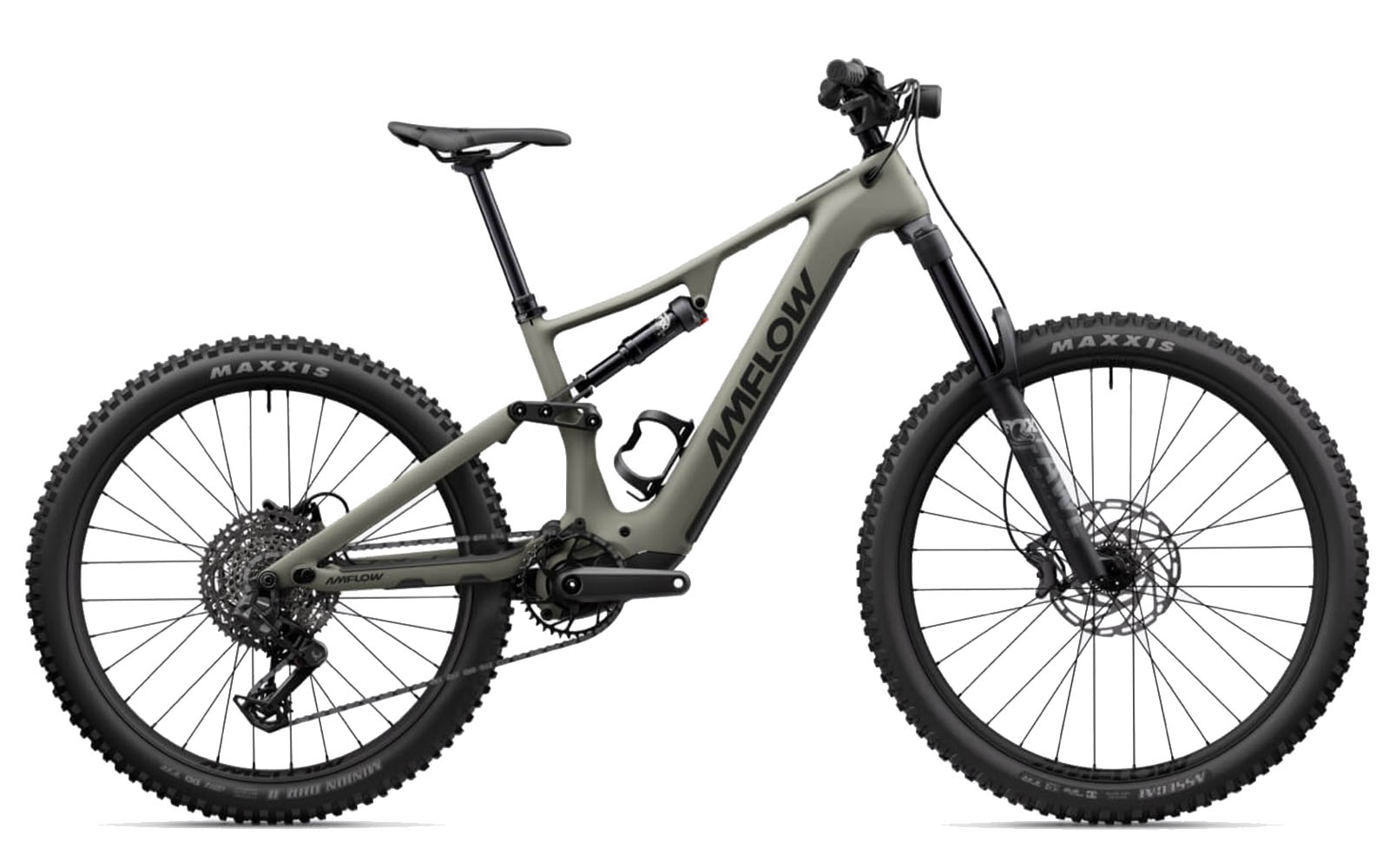 Amflow PR Carbon 800 Wh Moosgrün 2027