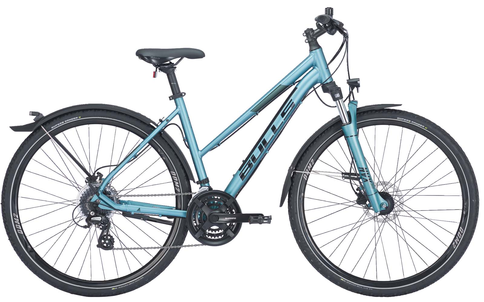 Bulls Cross Bike Street Trapez summit lake blue matt Bulls Cross Bike Street Trapez summit lake blue matt