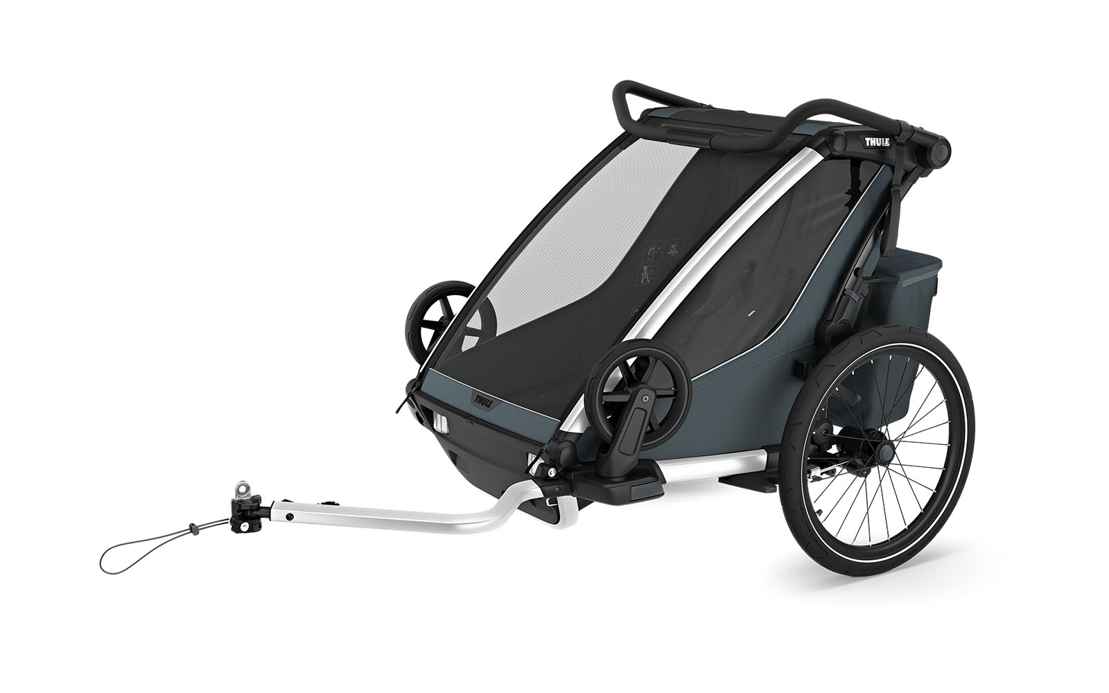 Thule Chariot Cross 2 double Dark Slate Thule Chariot Cross 2 double Dark Slate