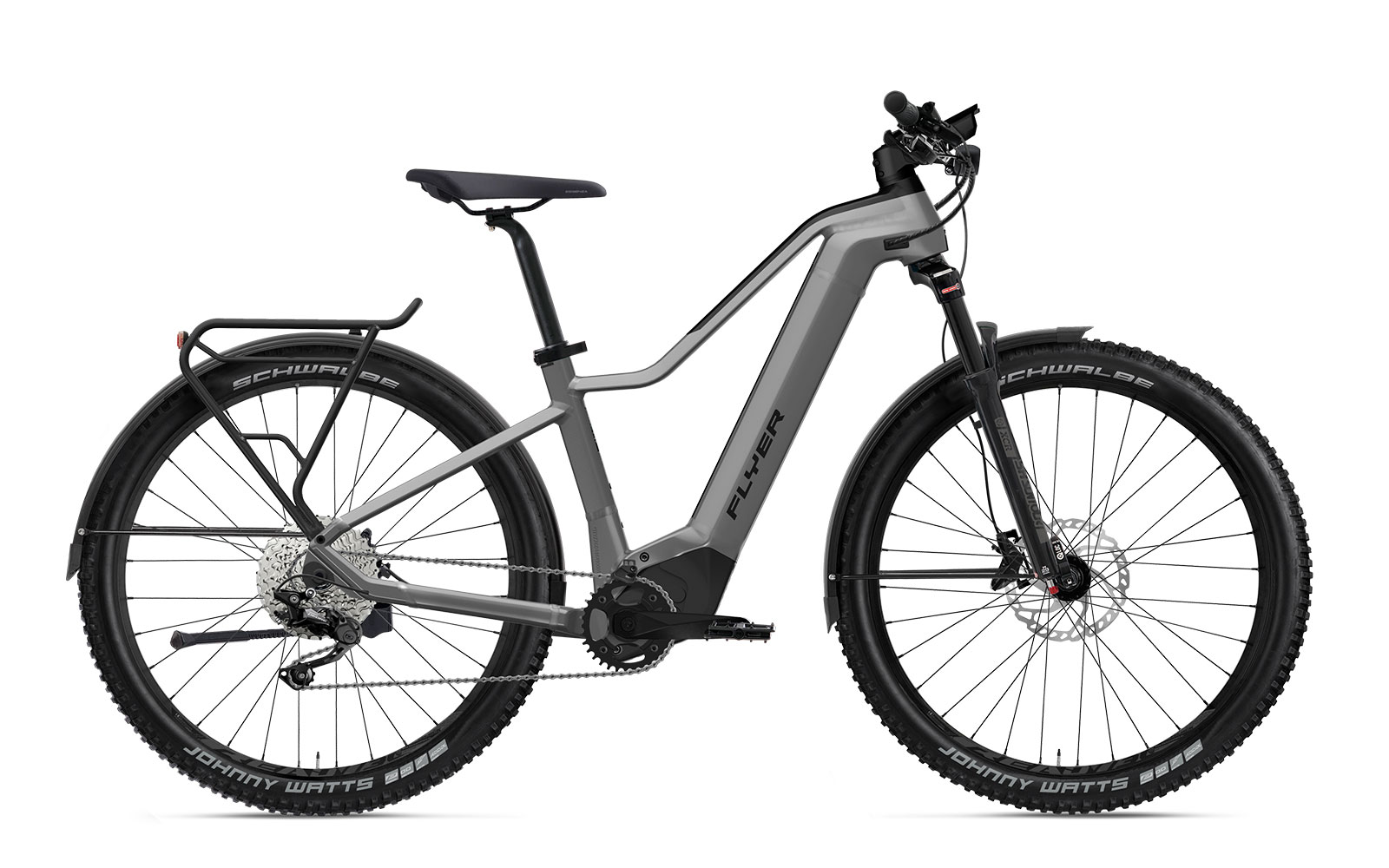 Flyer Goroc2 2.10 Diamant 750Wh Cast Silver/Black Gloss Flyer Goroc2 2.10 Diamant 750Wh Cast Silver/Black Gloss