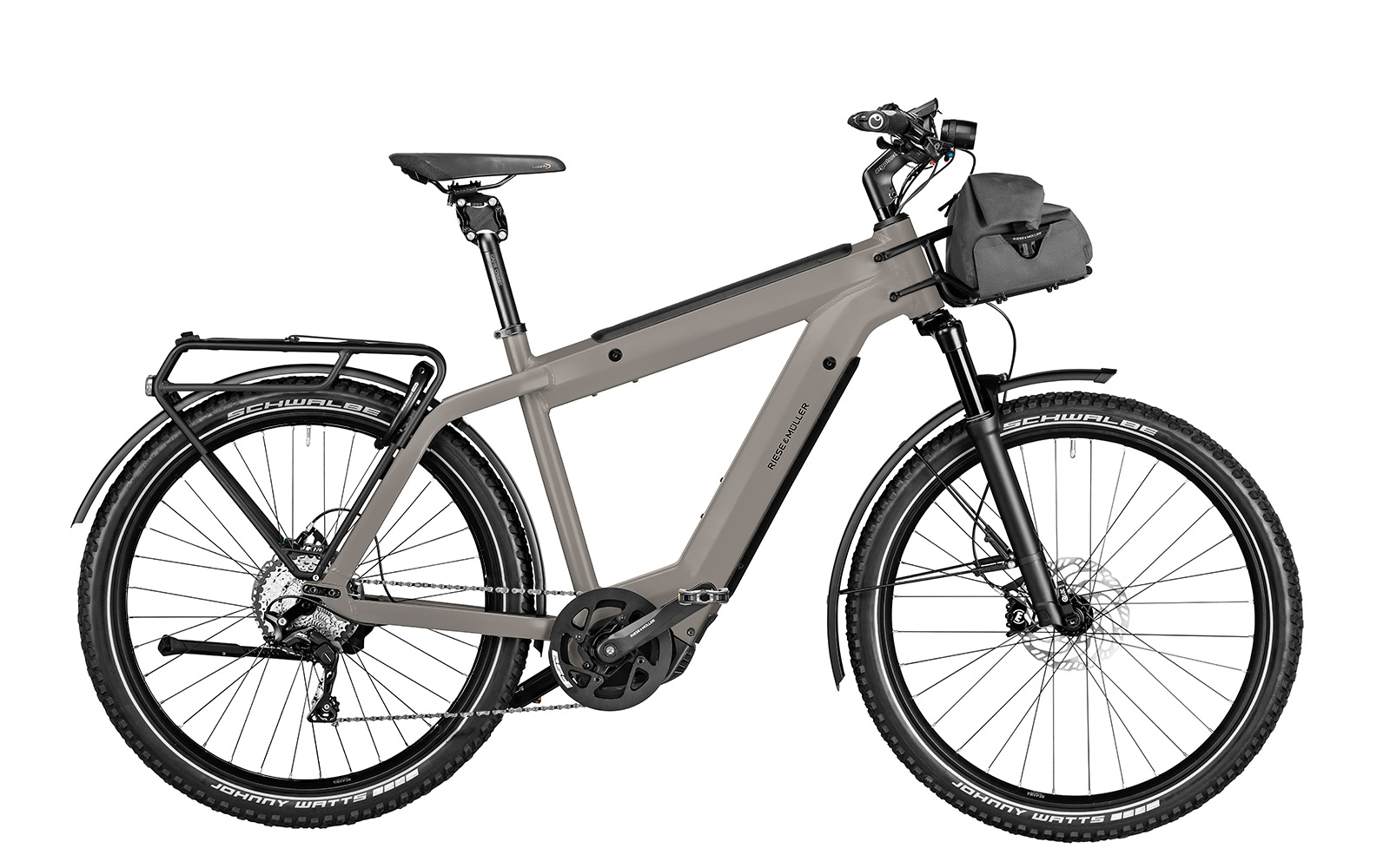 Riese&Müller Supercharger GT touring Offroad Nyon 1250Wh silver matt Riese&Müller Supercharger GT touring Offroad Nyon 1250Wh silver matt