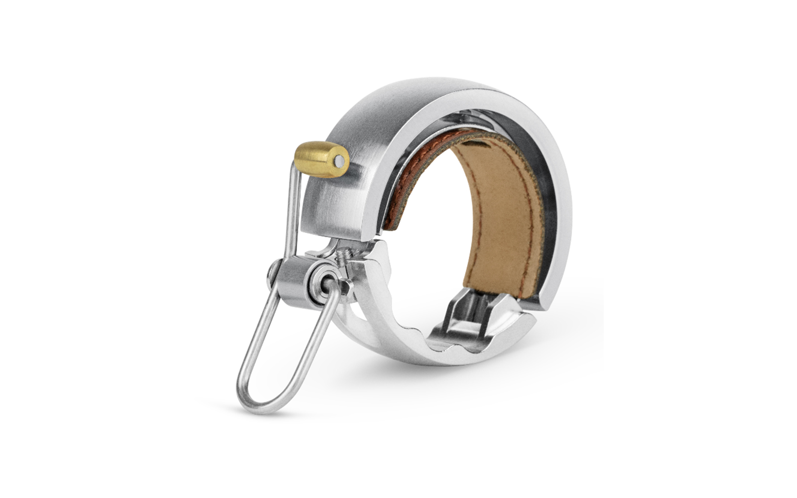 Knog Oi Luxe Fahrradklingel Large Silber Knog Oi Luxe Fahrradklingel Large Silber