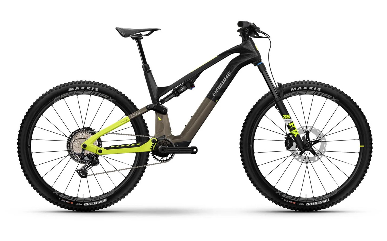 Haibike Lyke CF 11 430Wh gloss carbon/sand/lime - gloss Haibike Lyke CF 11 430Wh gloss carbon/sand/lime - gloss