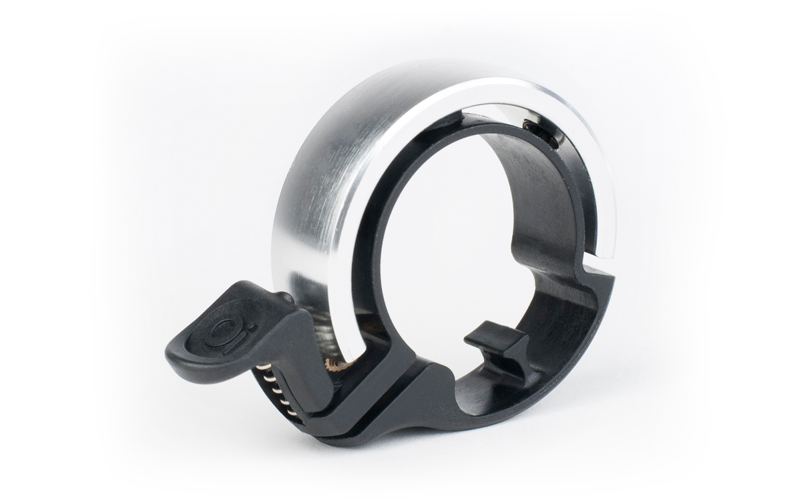 Knog Oi Fahrradklingel Large silber Knog Oi Fahrradklingel Large silber