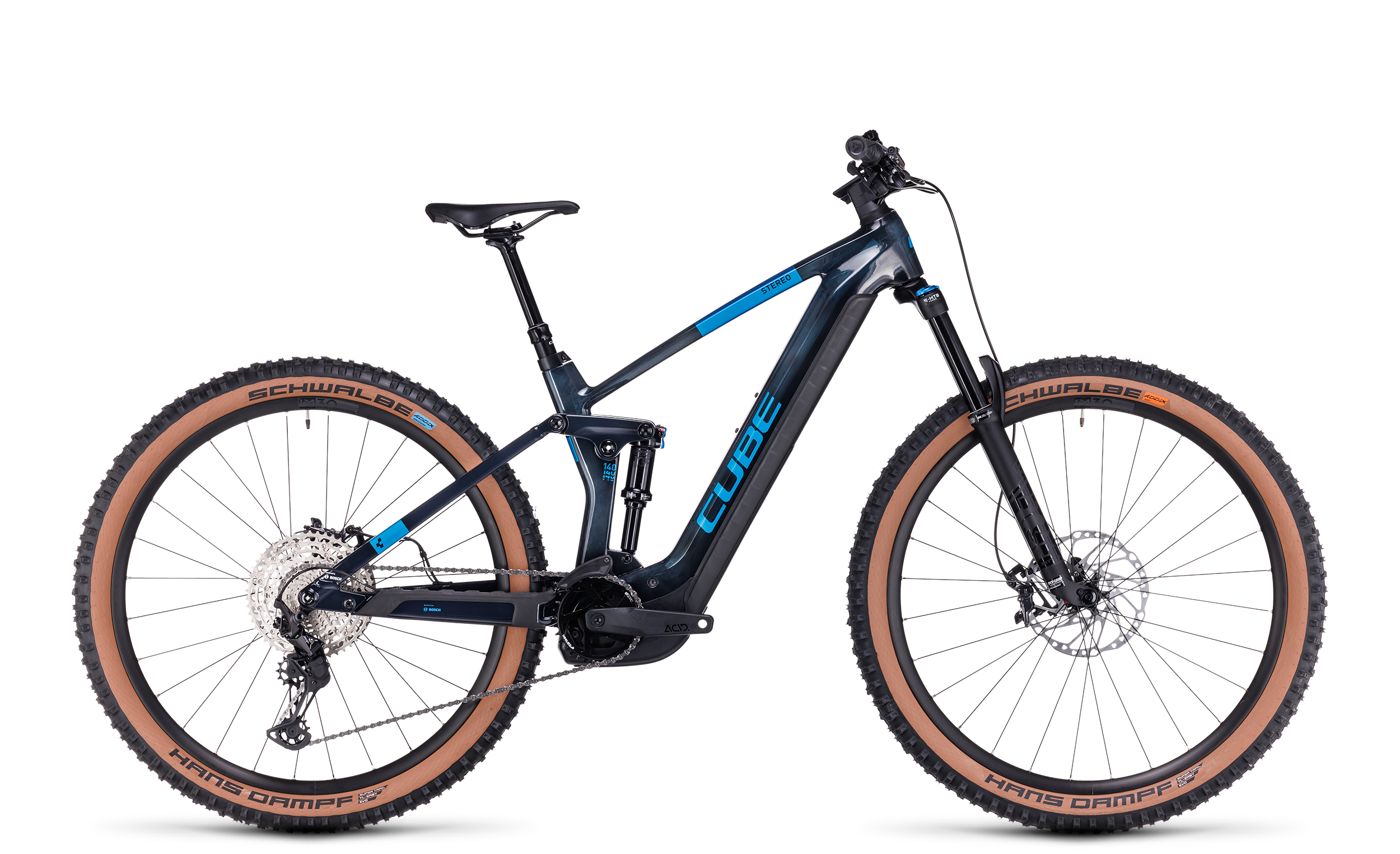 CUBE Stereo Hybrid 140 HPC SLX 750 liquidblue´n´blue CUBE Stereo Hybrid 140 HPC SLX 750 liquidblue´n´blue