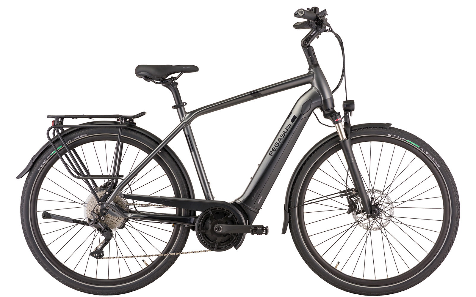 Pegasus Strong Evo 10K Diamant 625Wh black chrome matt/black  Pegasus Strong Evo 10K Diamant 625Wh black chrome matt/black