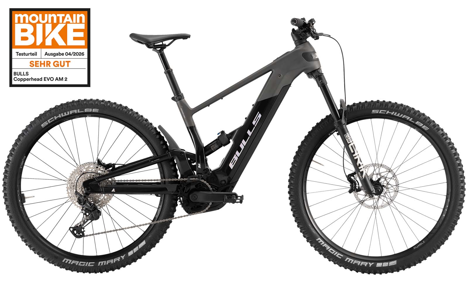 Bulls Copperhead EVO AM 2 800Wh graphite black/slab grey-matt 2026