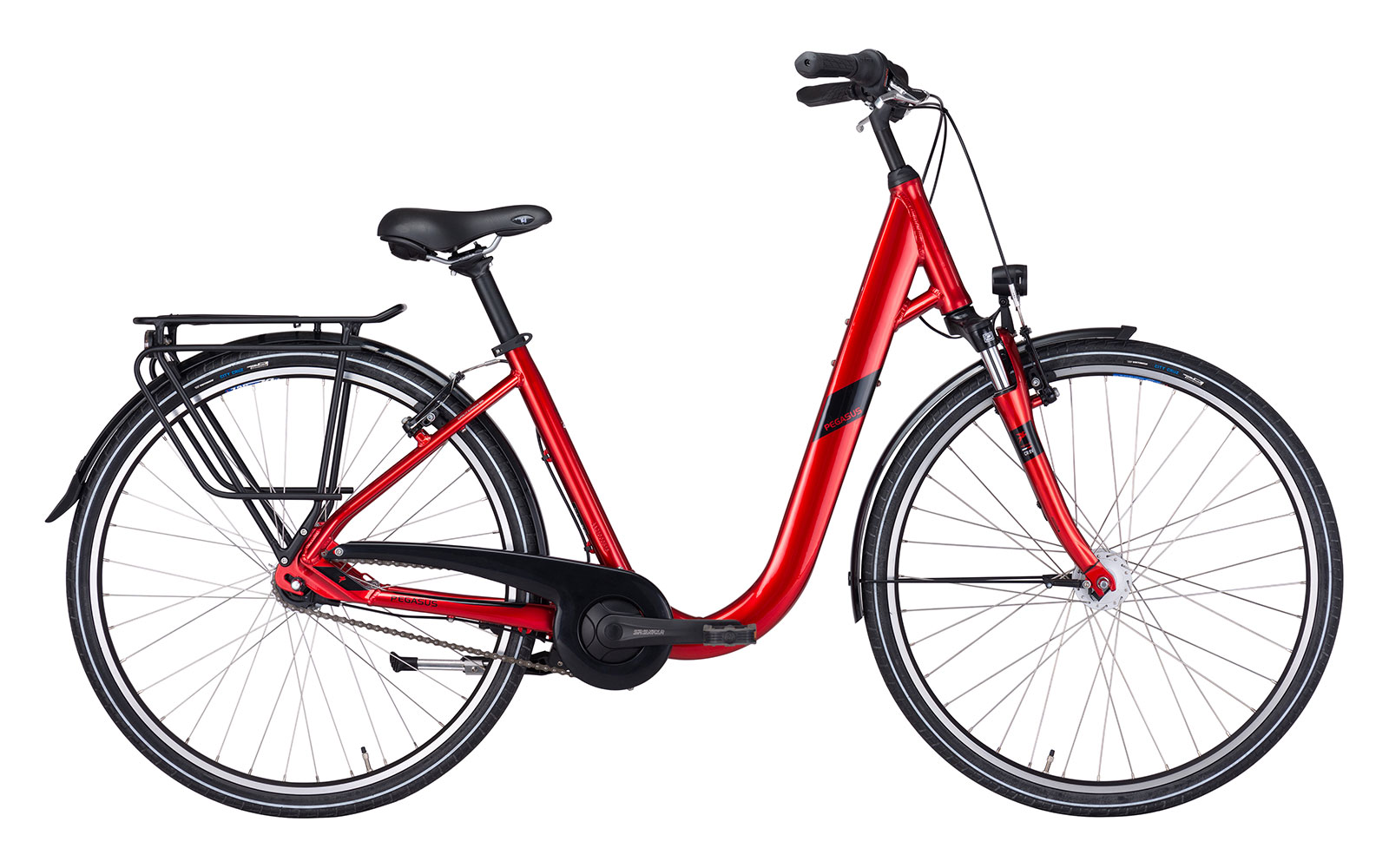 Pegasus Comfort SL 7N Tiefeinsteiger chrome red  Pegasus Comfort SL 7N Tiefeinsteiger chrome red