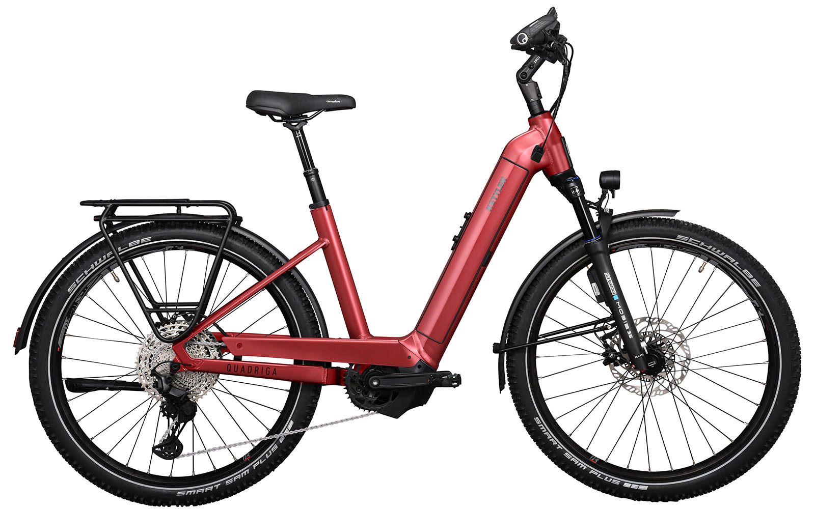 Kettler Alu Rad Quadriga Town & Country Comp 750 Tiefeinsteiger Sport Red Matt Kettler Alu Rad Quadriga Town & Country Comp 750 Tiefeinsteiger Sport Red Matt