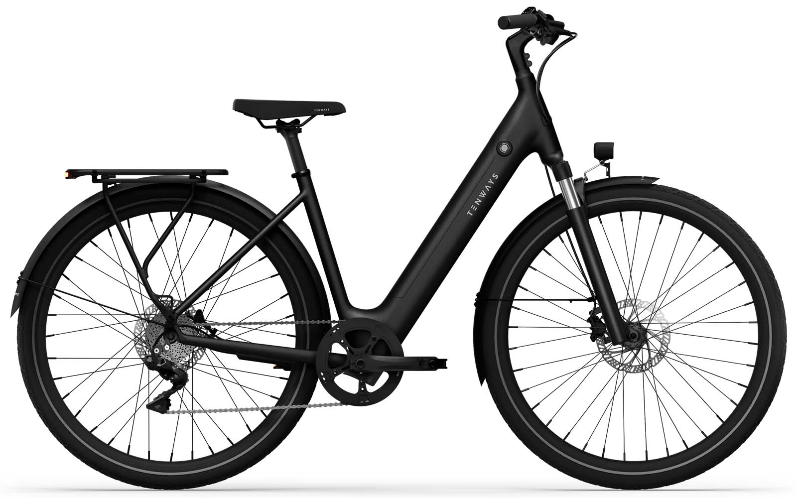 Tenways CGO800S Plus 475Wh Midnight Black 2025 Tenways CGO800S Plus 475Wh Midnight Black 2025