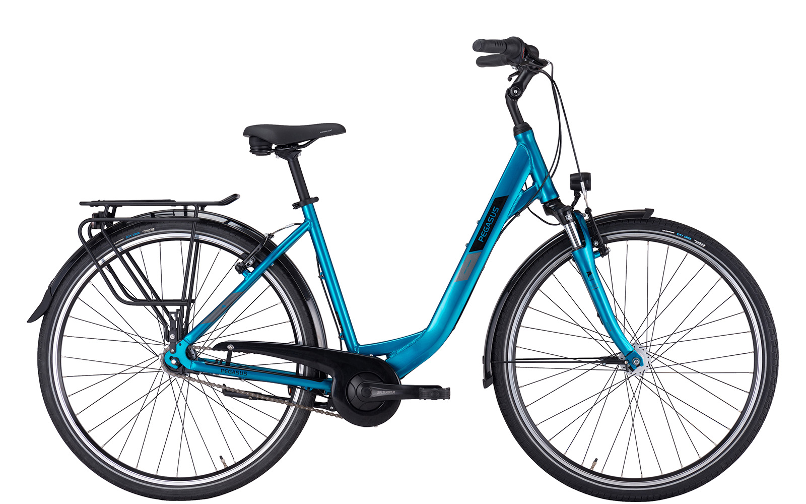 Pegasus Solero SL 7 NR Deep Tiefeinsteiger chrome petrol Pegasus Solero SL 7 NR Deep Tiefeinsteiger chrome petrol
