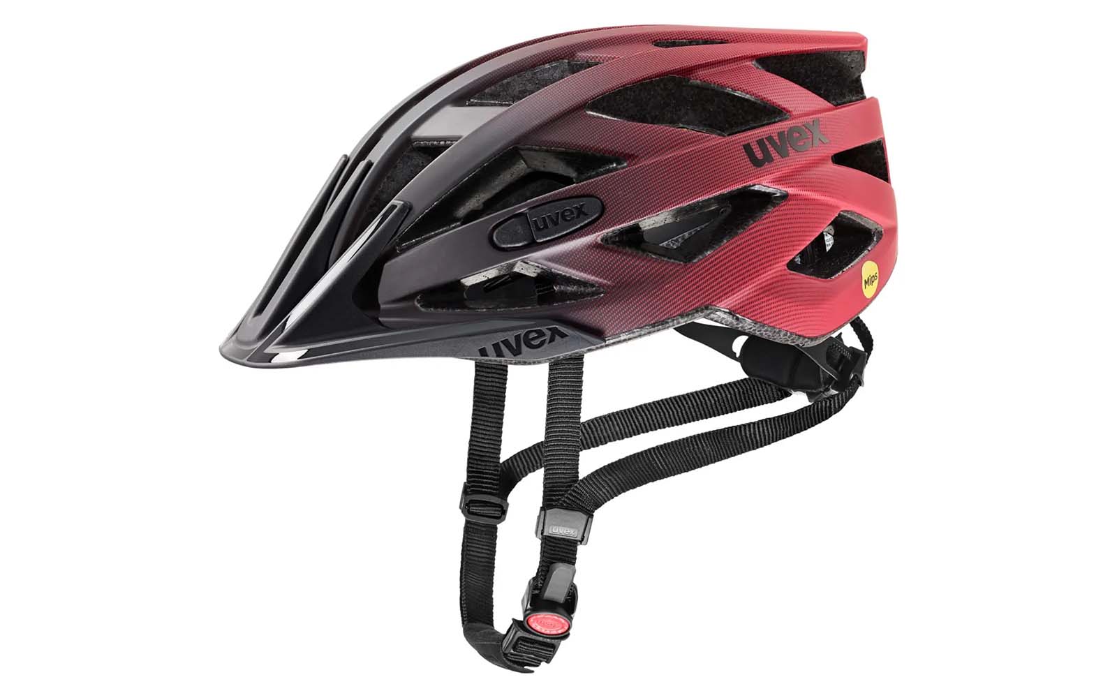 Uvex I-VO CC Mips Black-Red Matt