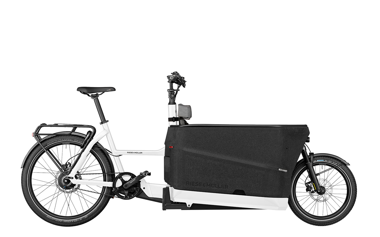 Riese&Müller Packster2 70 vario RX Doppel-Kindersitz 750Wh white Riese&Müller Packster2 70 vario RX Doppel-Kindersitz 750Wh white