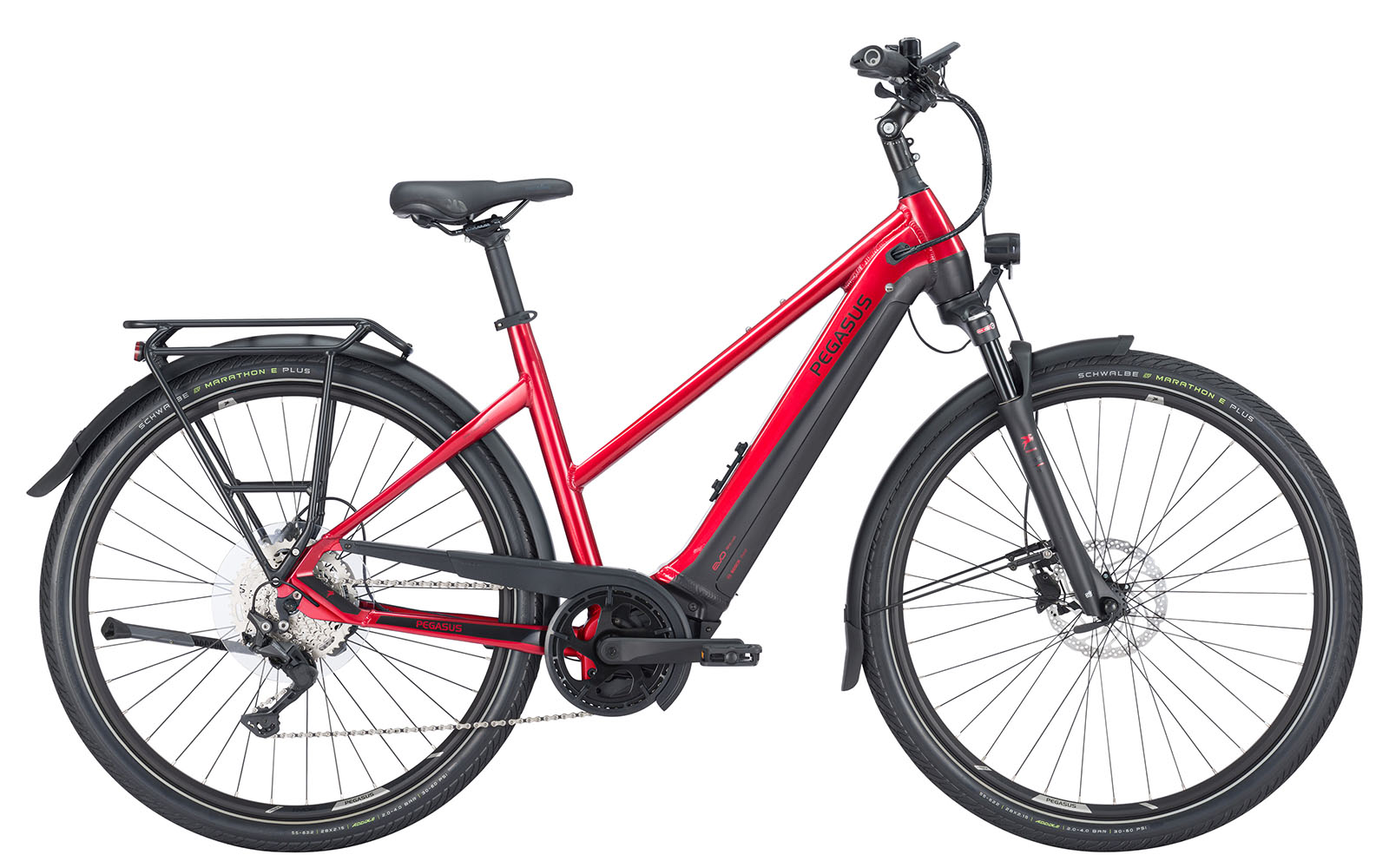 Pegasus Premio EVO 10 Lite 750Wh hyper red Trapez Pegasus Premio EVO 10 Lite 750Wh hyper red Trapez