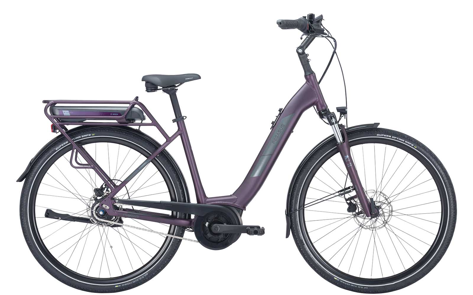 Pegasus Solero E8R Plus 26 Wave 500Wh deep berry