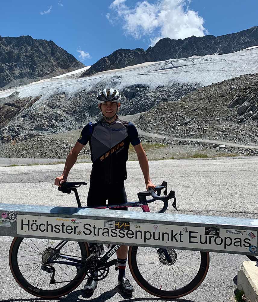 Rettenbach Gletscher - höchstgelegene Straße der EU mit 2798,16m über n.N