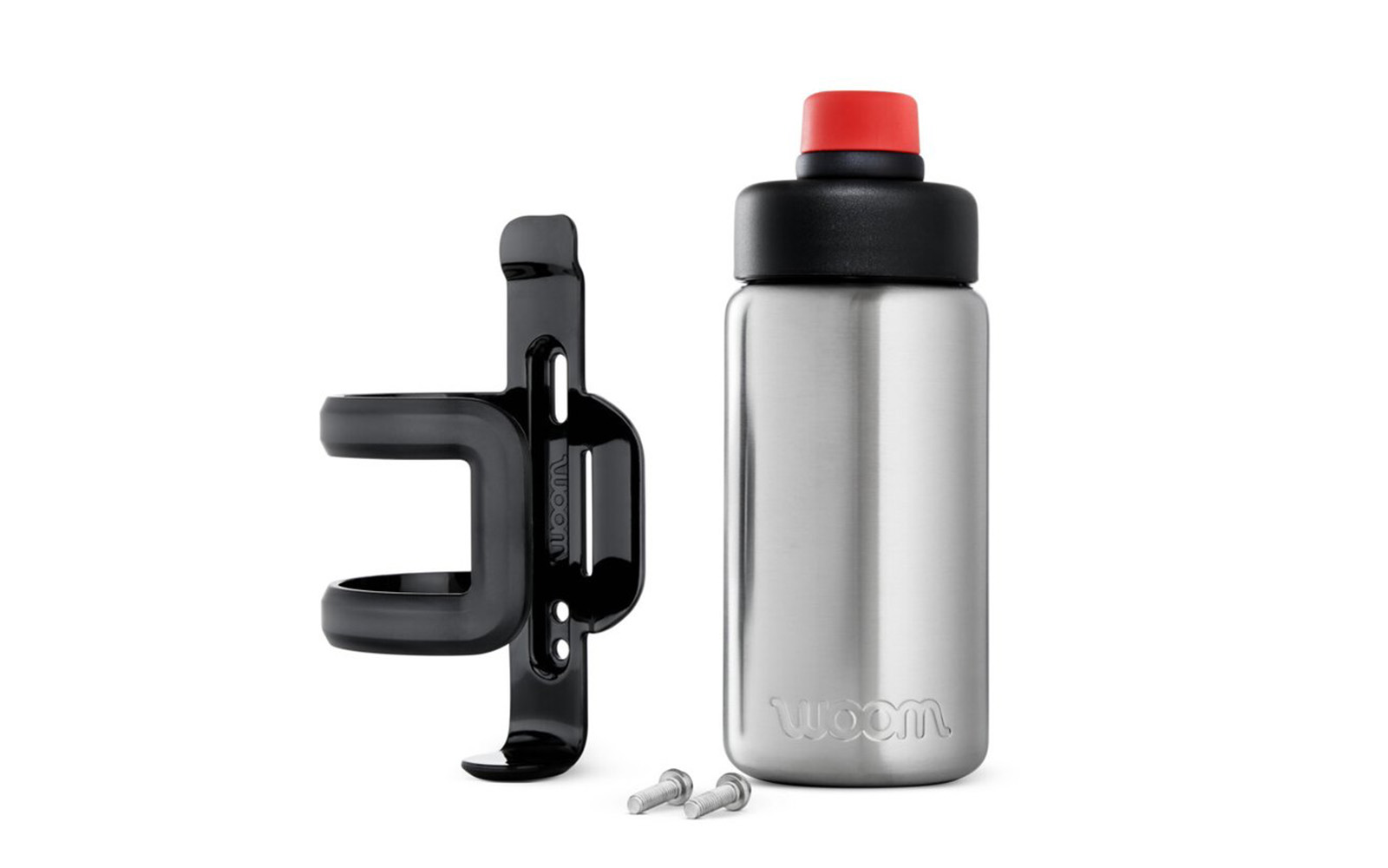Woom Glug 0,5 L Edelstahlflasche + Flaschenhalter Woom Glug 0,5 L Edelstahlflasche + Flaschenhalter