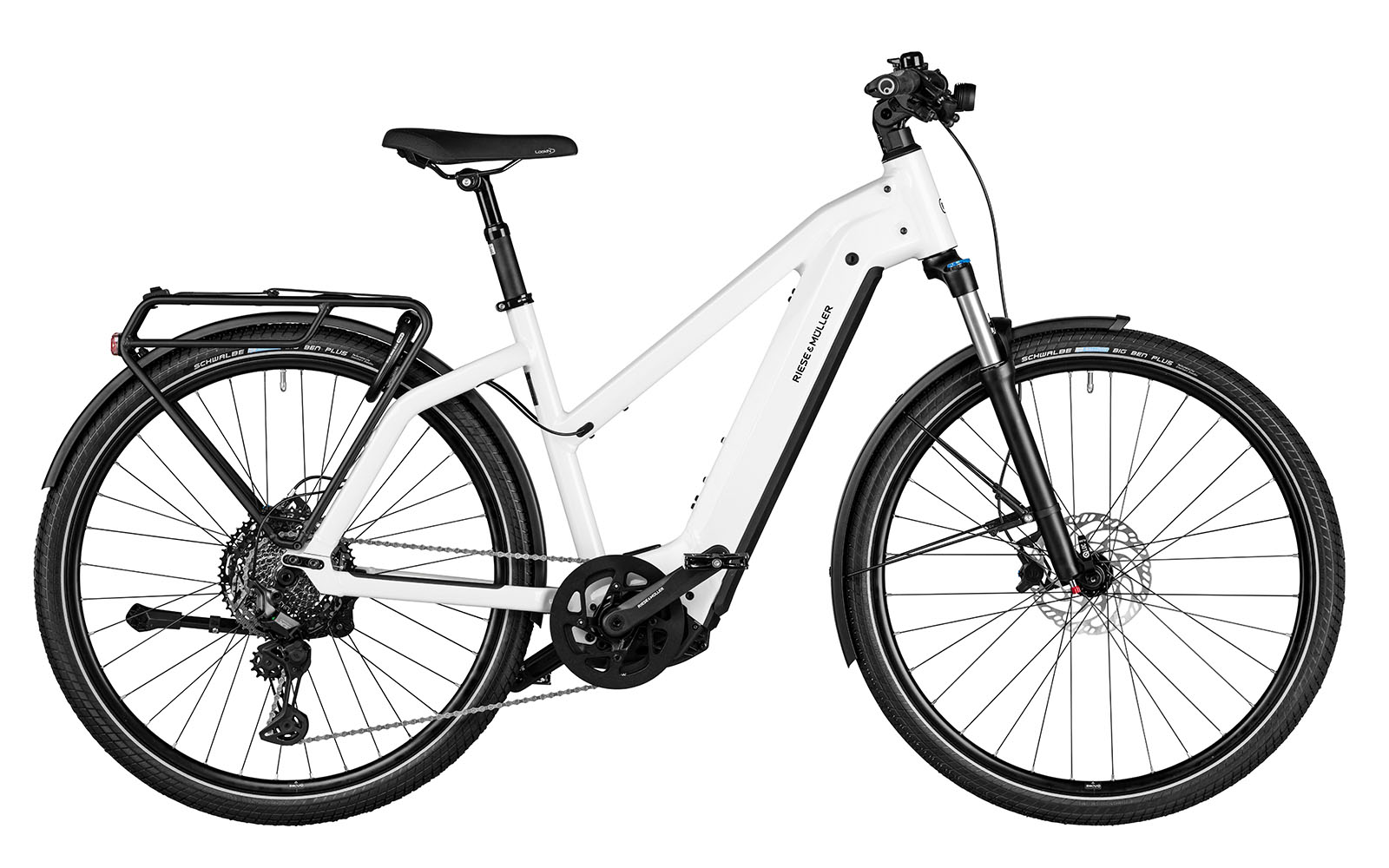 Riese&Müller Charger4 Mixte touring 750Wh ceramic white Riese&Müller Charger4 Mixte touring 750Wh ceramic white