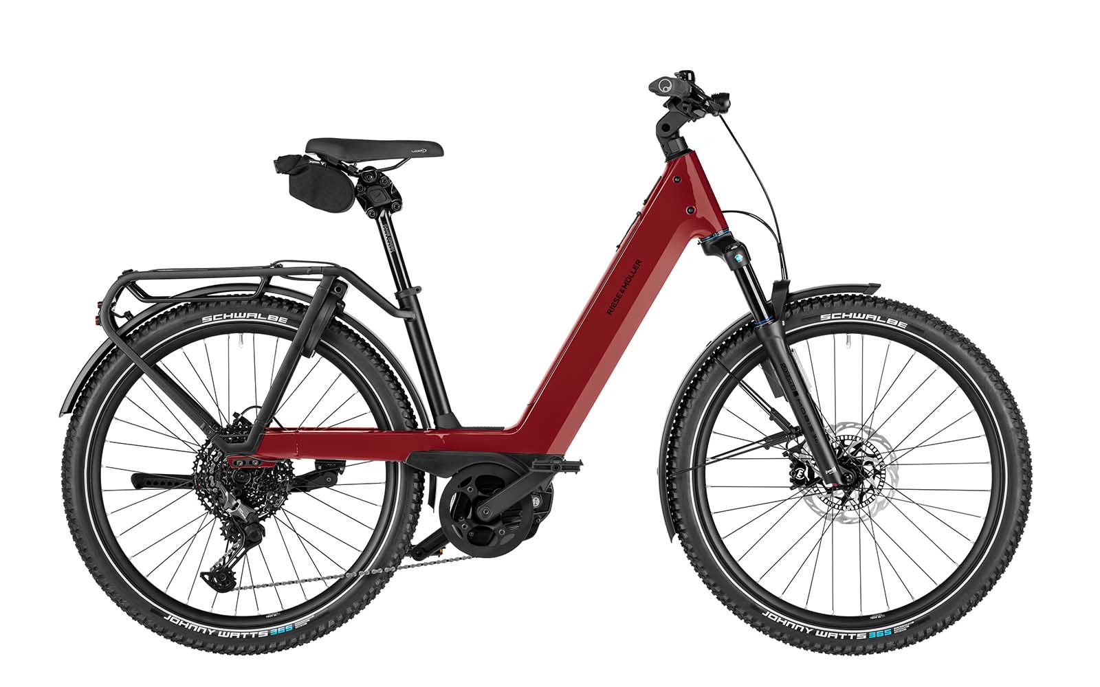 Riese&Müller Nevo5 touring 800Wh Offroad-Kit ABS RX ruby red 2026