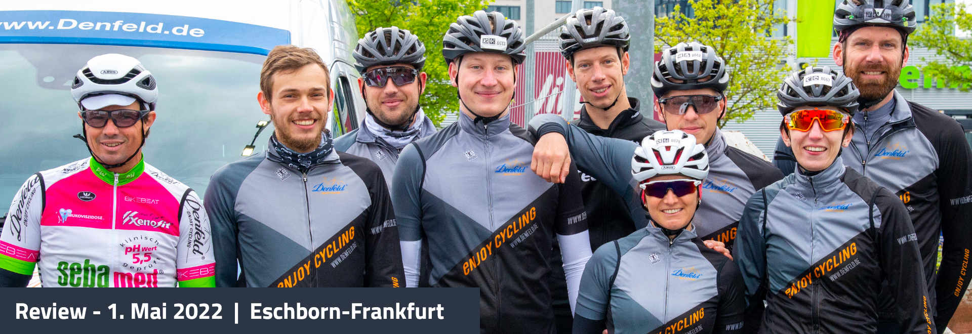 Eschborn-Frankfurt Review 1. Mai 2022 - Justus und das DENFELD Team