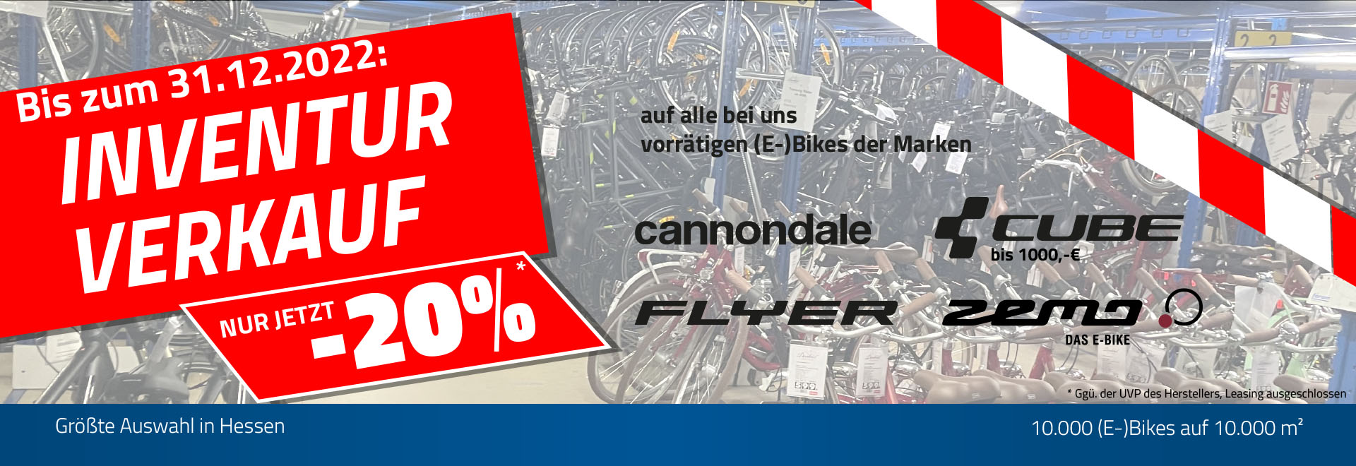 INVENTURVERKAUF - 20% Rabatt*