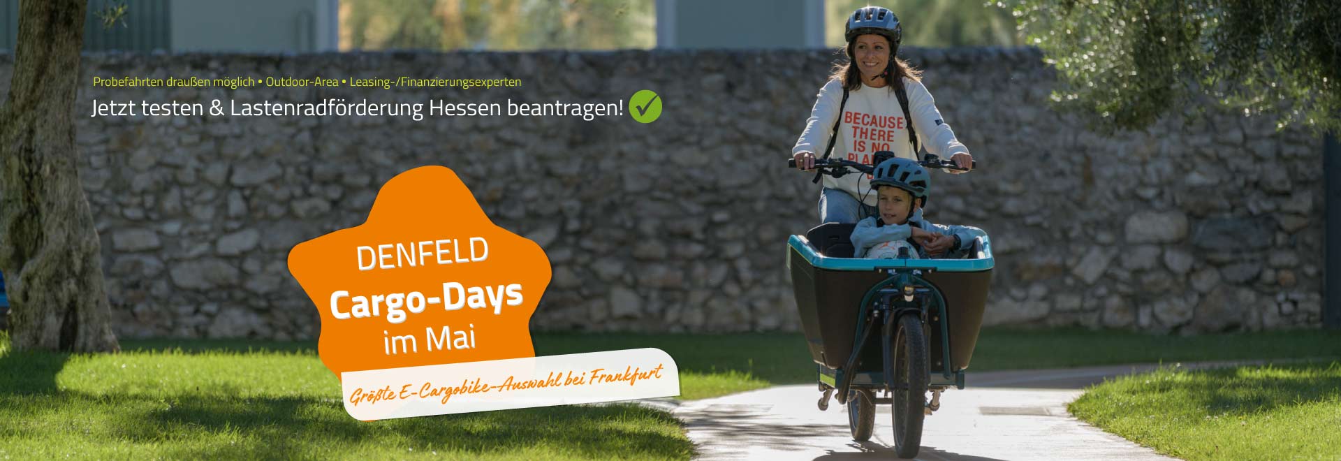 Cargo Days - E-Lastenrad Testtage bei Denfeld in Bad Homburg